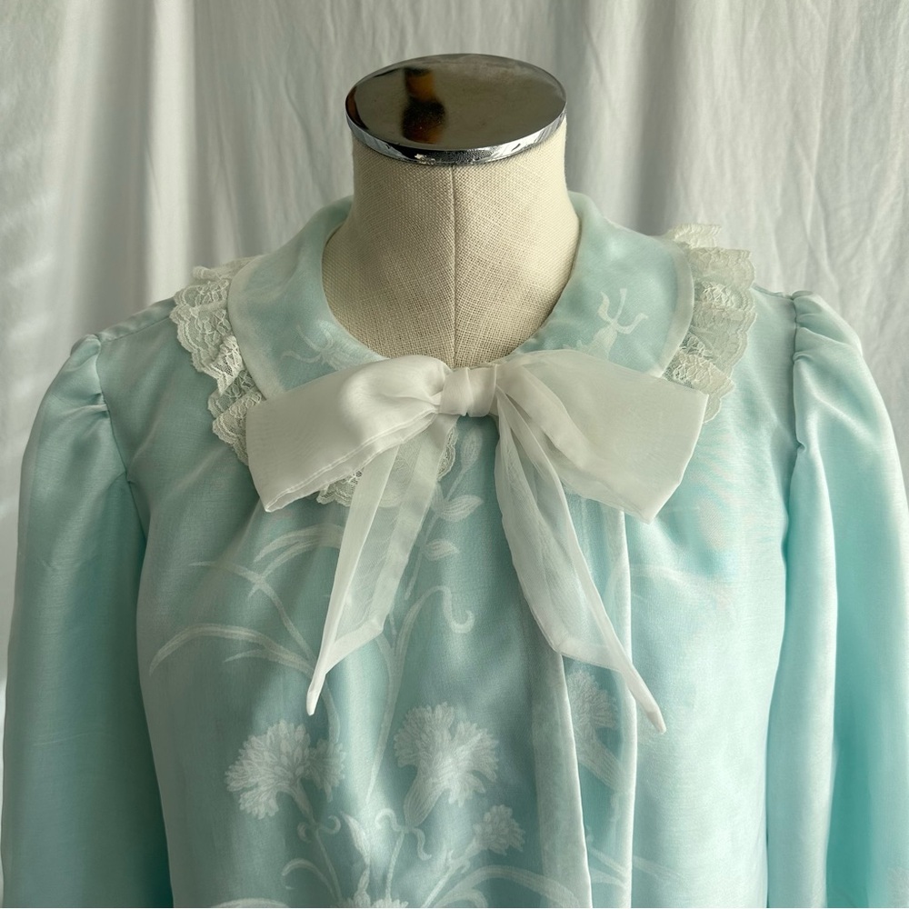 SOLD Vintage 60s - Odette Barsa - Babydoll Peignoir Lingerie Set - M